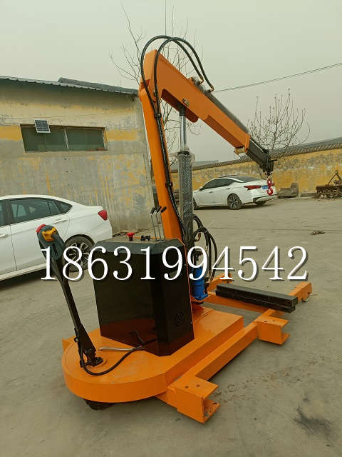 霸州市自卸车厢随车吊 自制轮式四不像起重机 四驱平板吊 5吨 贵盛